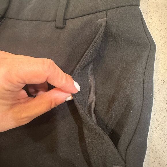 The Kooples Women’s Black Suit Lace Trouser Pants Size 40 - Picture 4 of 11